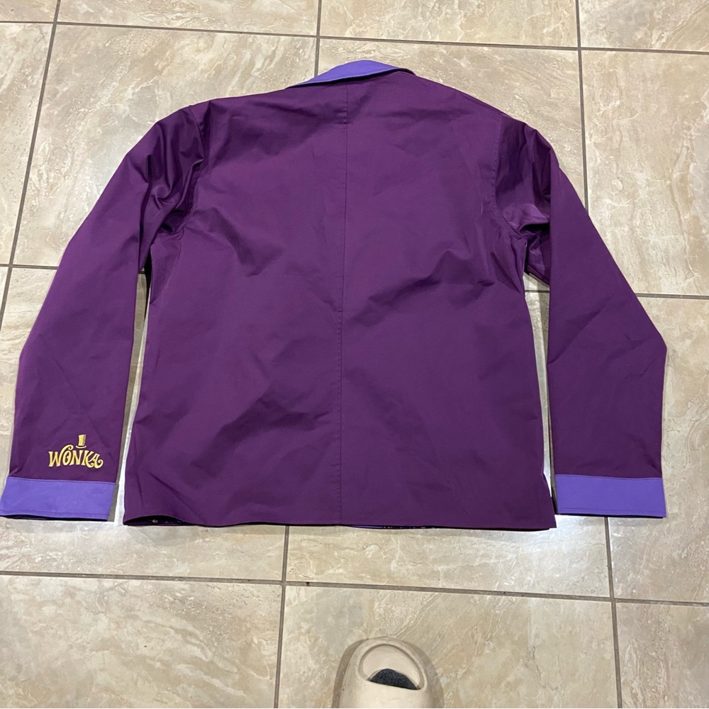 Men’s Willy Wonka Purple Blazer with Lavender Accents Size Xl - Picture 5 of 7